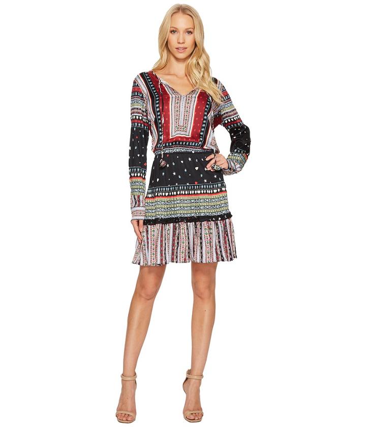 Hale Bob - Heart Soul Stretch Satin Woven Dress