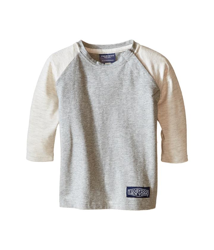 Toobydoo - Charcoal Baseball Tee