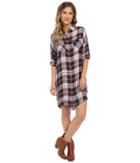 Brigitte Bailey - Abelle Slouchy Plaid Dress