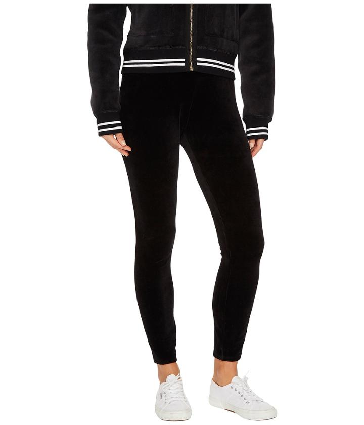 Juicy Couture - Stretch Velour Juicy Leggings