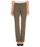 Nydj Petite - Petite Marilyn Straight Jeans In Luxury Touch Denim In Fatigue