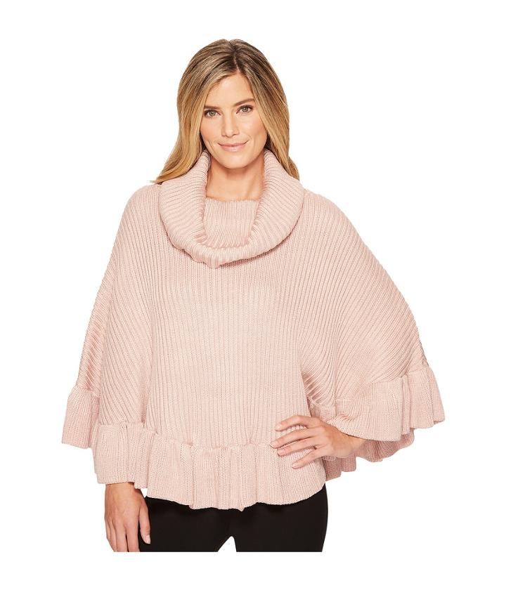 Ivanka Trump - Ruffle Poncho