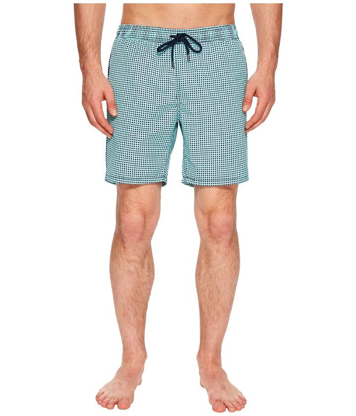 Mr. Swim - Dots Printed Dale Swim Trunks