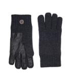 Ugg - Knit Gloves W/ Smart Leather Palm