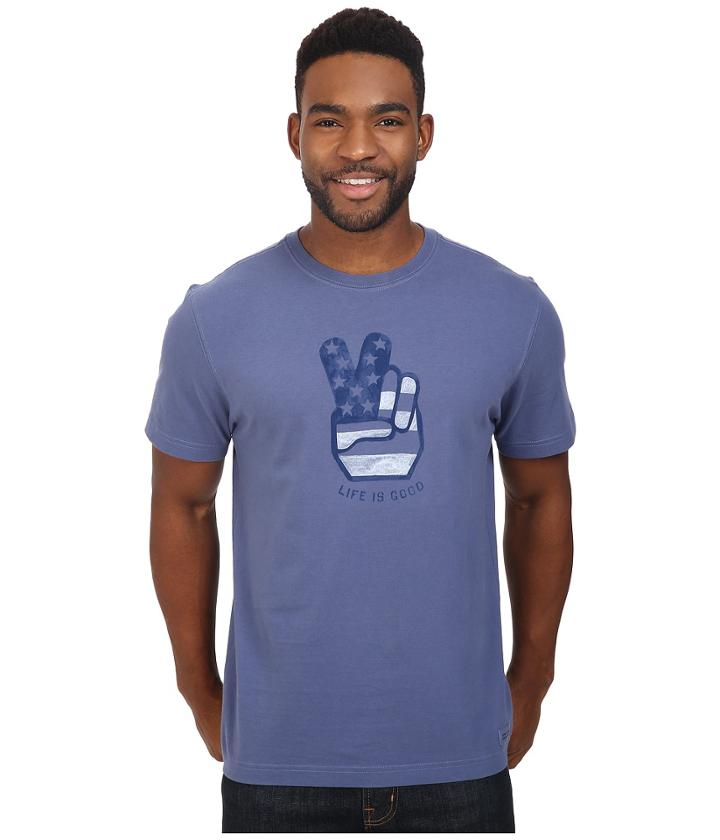 Life Is Good - Peace Hand Crusher Tee