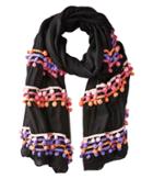 Bindya - Three Layer Pom Pom Scarf