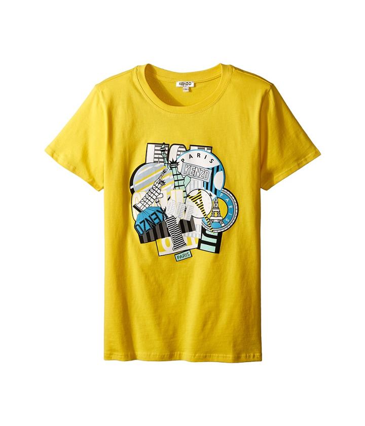 Kenzo - Paris, New York, Eiffel Tower, Liberty T-shirt