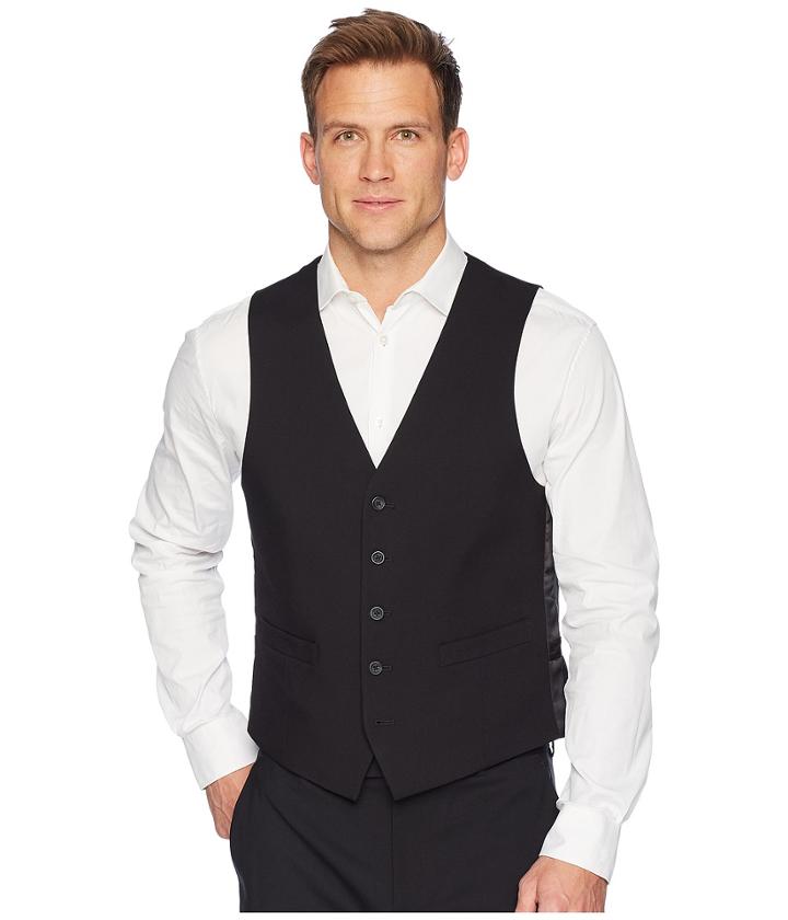 Kenneth Cole Reaction - Techni-cole Stretch Suit Separate Vest