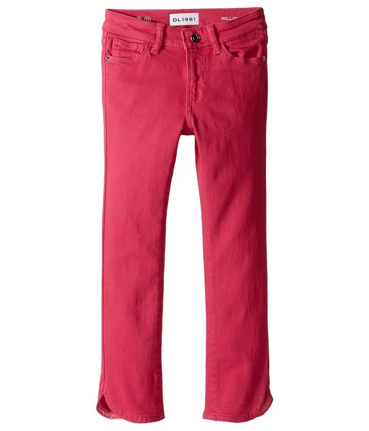 Dl1961 Kids - Willow Cropped Straight Pants In Blossom