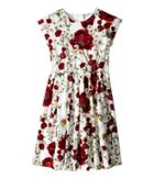 Dolce &amp; Gabbana Kids - Fiori Poplin Interlock Dress