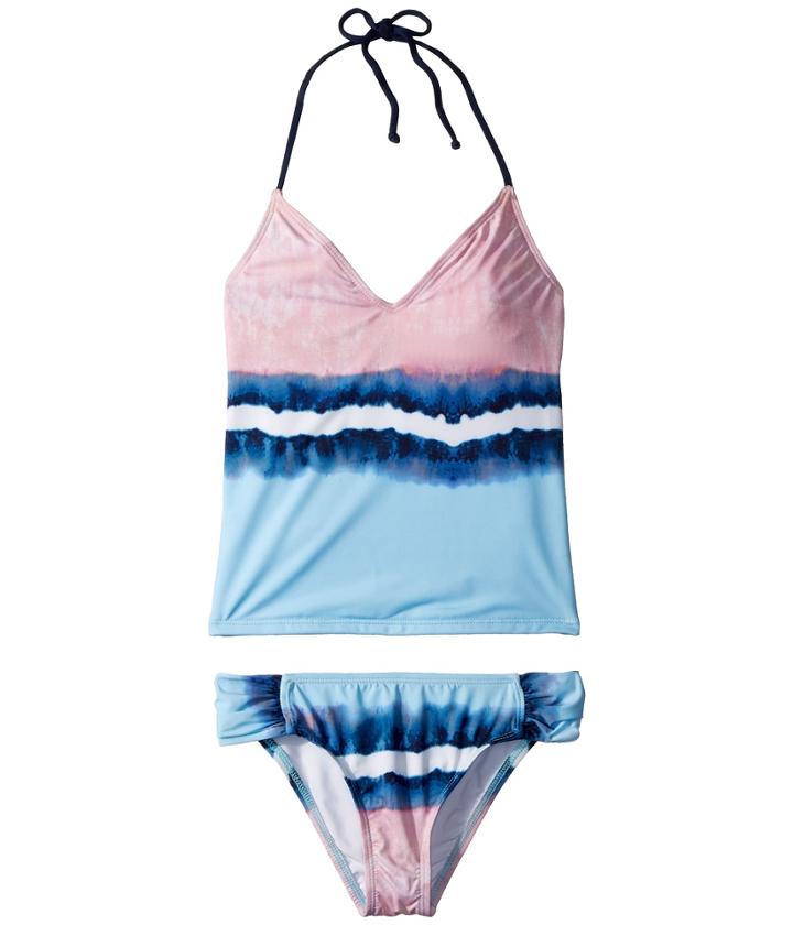 Splendid Littles - Tie-dye Stripe Tankini Tab Side Pants
