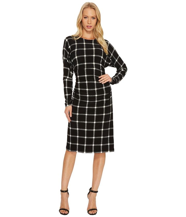 Kamalikulture By Norma Kamali - Dolman Shirred Waist Dress
