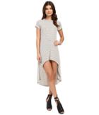 Culture Phit - Fia Striped High-low Dress