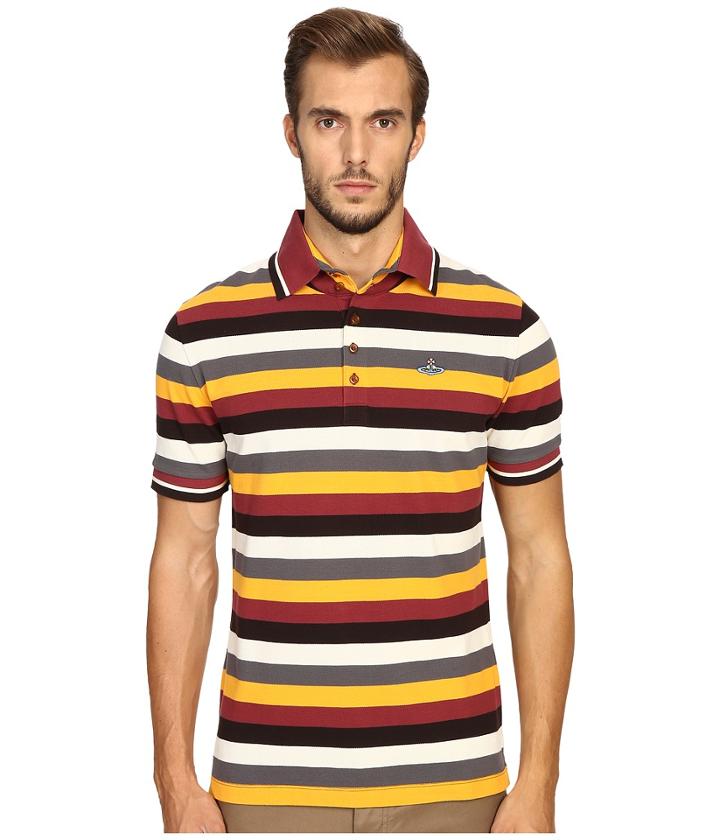 Vivienne Westwood - Striped Pique Krall Polo