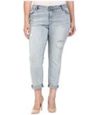 Kut From The Kloth - Plus Size Adele Slouchy Boyfriend In Upgrade
