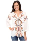 Roper - 0498 Rayon Tunic W/ Embroidery