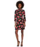 Kate Spade New York - Hazy Rose Crepe A-line Dress