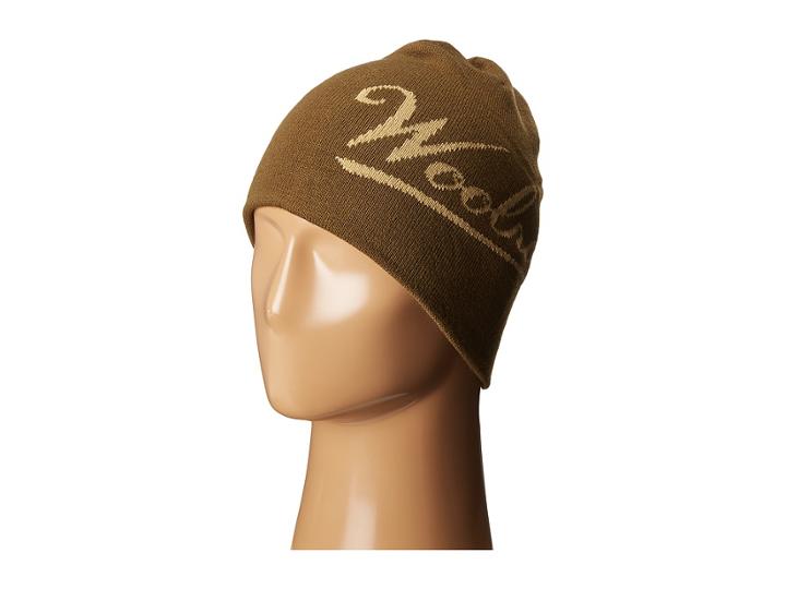 Woolrich - Woolrich Acrylic Knit Reversible Beanie