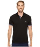 Lacoste - Short Sleeve Semi Fancy 2 Ply Pique Polo - Slim Fit