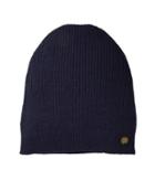 Scotch &amp; Soda - Classic Beanie In Soft Wool Blend Quality And Rib Knit Structure
