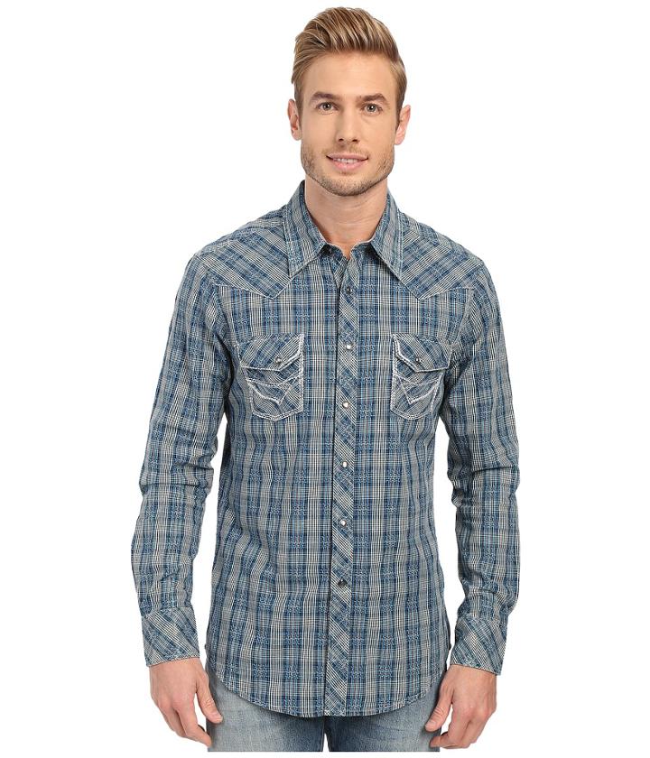 Rock And Roll Cowboy - Long Sleeve Snap B2s6284