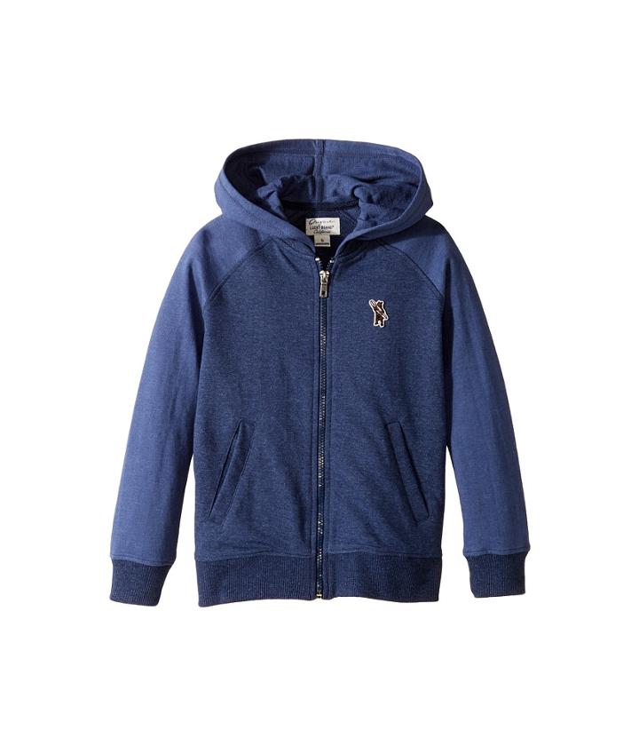 Lucky Brand Kids - French Terry Varsity Jacket W/ Zip-up