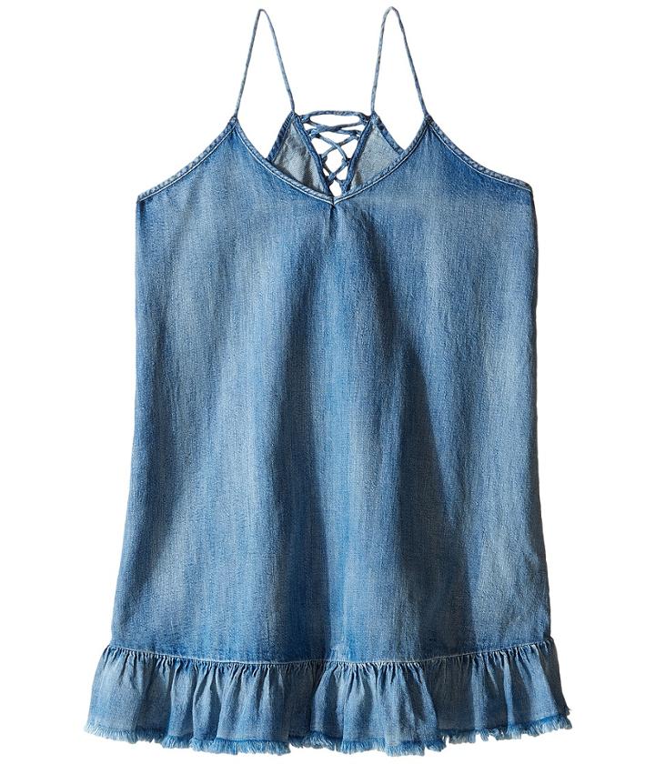 Blank Nyc Kids - Ruffle Denim Dress