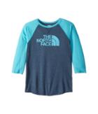 The North Face Kids - Tri-blend 3/4 Sleeve Tee