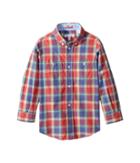 Lacoste Kids - Long Sleeve Plaid Shirt