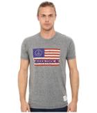 The Original Retro Brand - Short Sleeve Woodstock Flag Tee