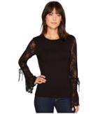 Vince Camuto - Flared Lace Sleeve Top