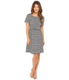 Kate Spade New York - Stripe Twist Back Dress