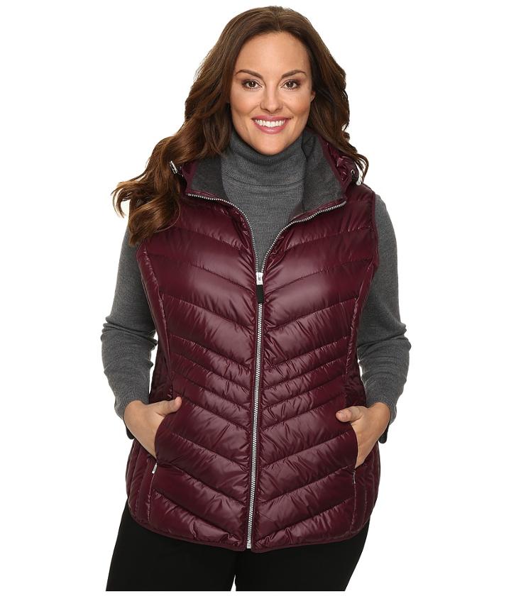 Marc New York By Andrew Marc - Plus Size Ruby Down Sweater Vest