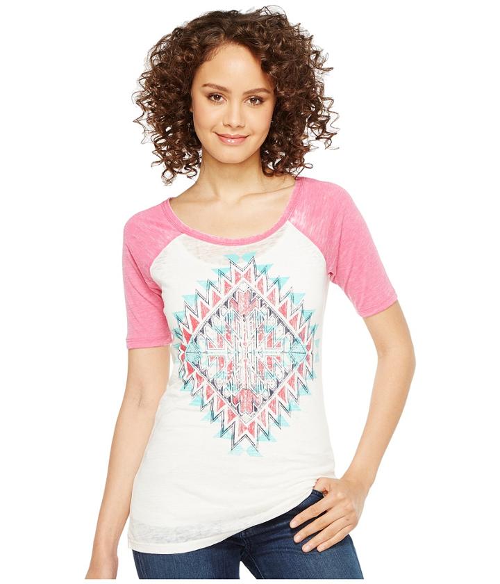 Rock And Roll Cowgirl - 1/2 Sleeve Tee 49t2104