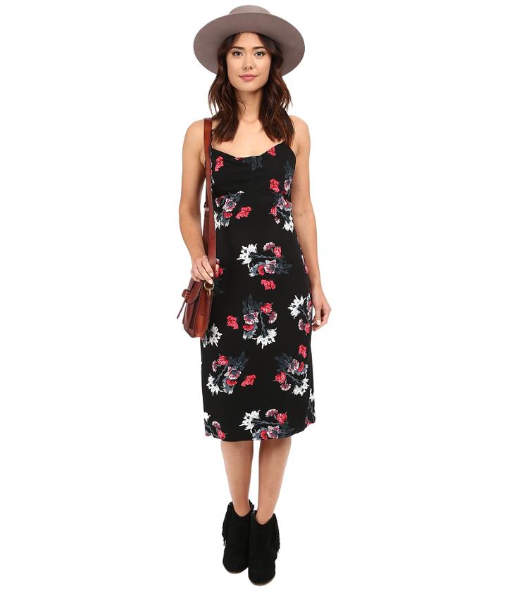 Bb Dakota - Miriam Rose Garden Printed Heavy Rayon Dress