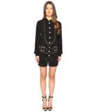 Pierre Balmain - Embellished Button Playsuit