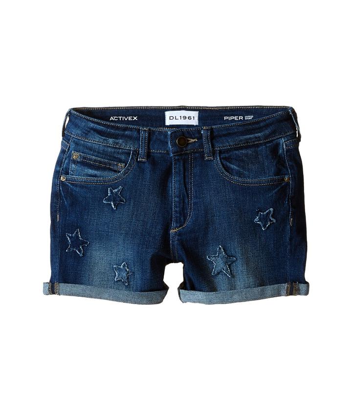 Dl1961 Kids - Piper Cuffed Shorts In Gumdrop
