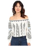Free People - All I Need Embroidered Top