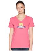 Life Is Good - Vista Hike Crusher Vee Tee