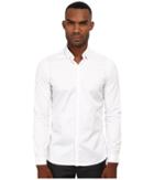 The Kooples - Fitted Smart Twill Button Up