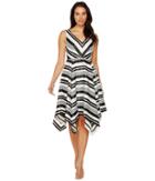 Adrianna Papell - Handkerchief Skirt Dress