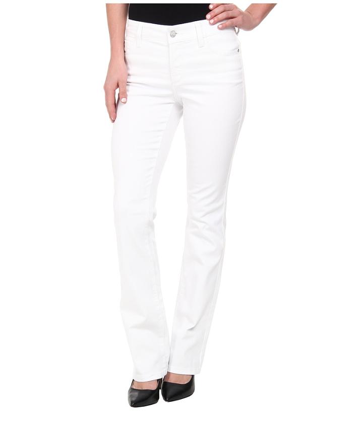 Nydj Billie Mini Boot In Optic White