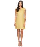 Tahari By Asl - Herringbone A-line Dress