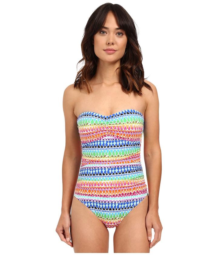 La Blanca - Full Spectrum Bandeau One-piece