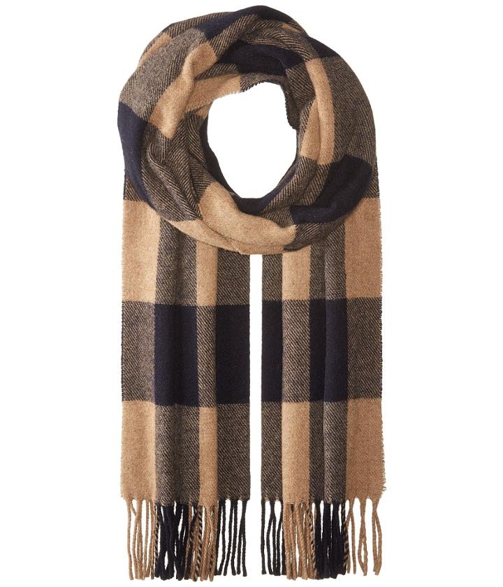 Scotch &amp; Soda - Woven Gentleman's Scarf In Soft, Brushed Quality With Check