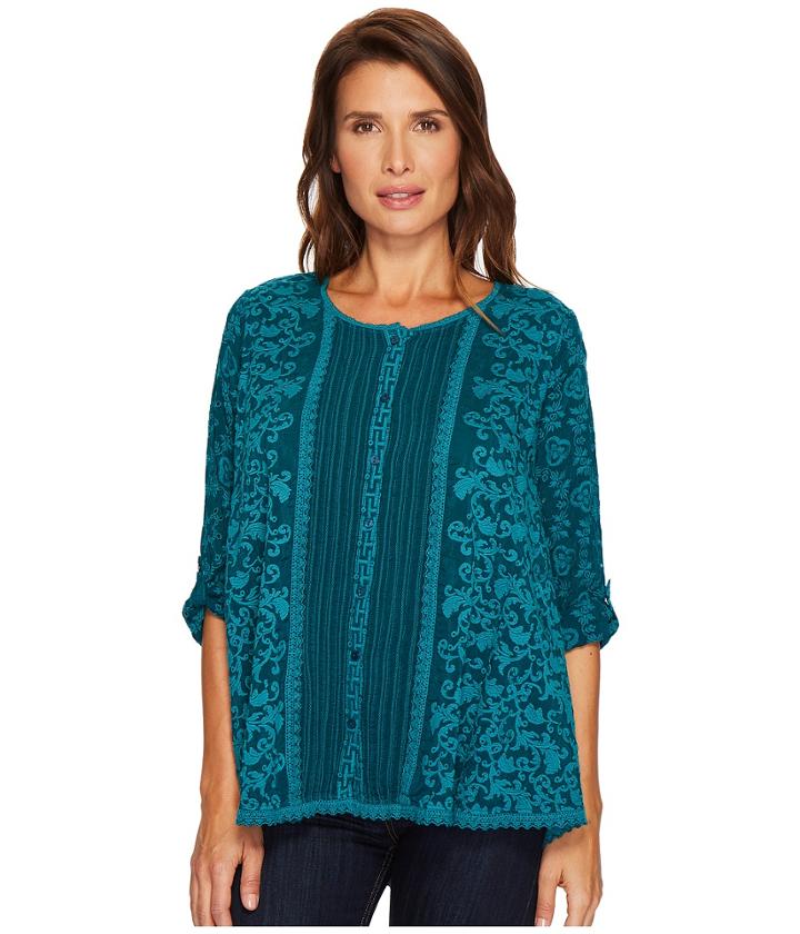 Johnny Was - Cloudio Flare Blouse