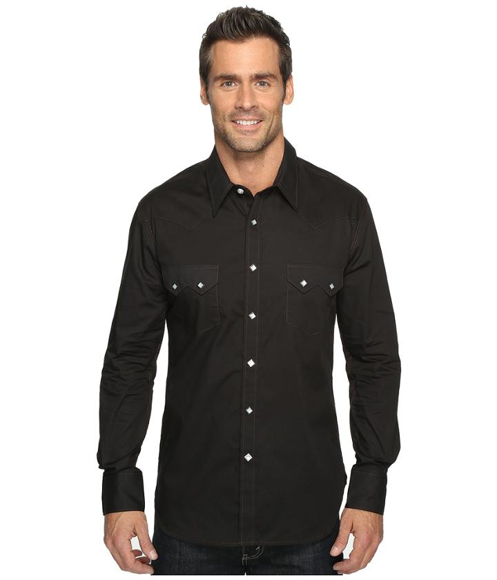 Rock And Roll Cowboy - Long Sleeve Snap B2s9063