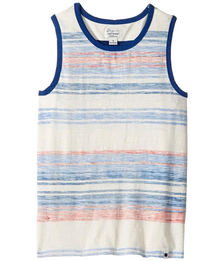 Lucky Brand Kids - Usa Stripe Tank Top
