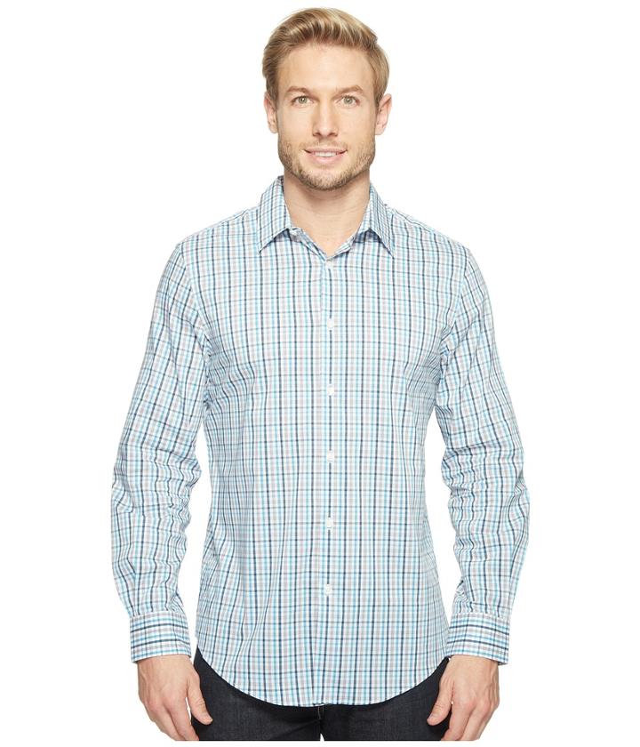 Perry Ellis - Long Sleeve Multicolor Check Shirt