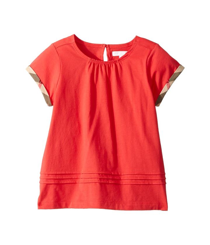 Burberry Kids - Gisselle Pleated Tee